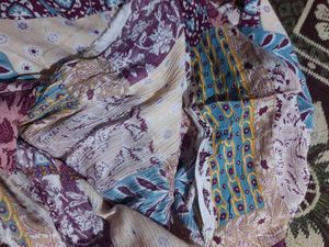 Boho Patchwork dress material for lady's