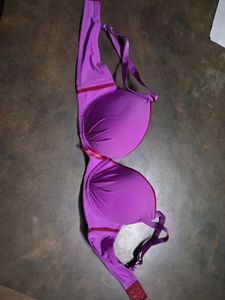 Purple Padded Bra