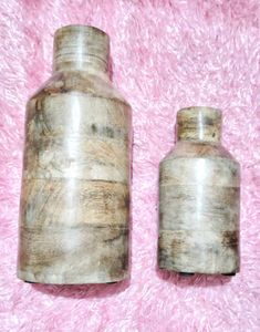 Brand New Premium Wooden Vase Set