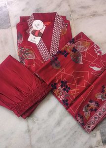 Vibrant Floral Print Kurta