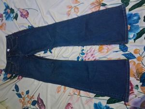 Blue Flare Jeans