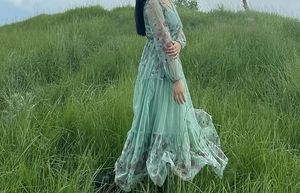 Flowy Boho Floral Maxi Dress