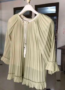Chic Pleated Kurta Top