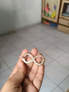 Sparkling Infinity Hair Clip