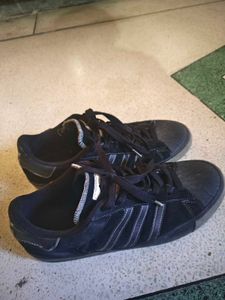 Adidas Superstar Vulc Black Suede Shoes