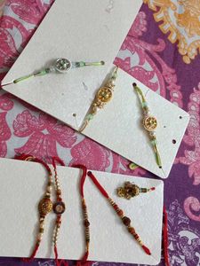 Set of 5 Designer Rakhis