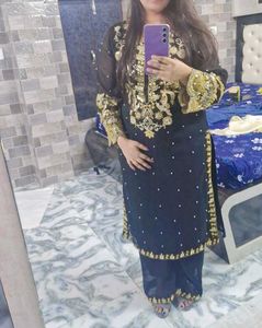 Embroidered pakstani Kurta Set with duppta