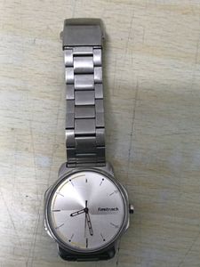 Fastrack Silver Metal Watch