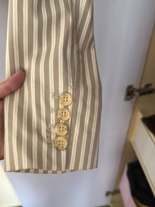 Cropped formal blazer