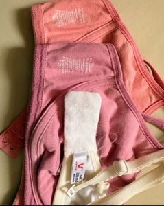 3 bras-2 basic  jockey and 1 v star bra