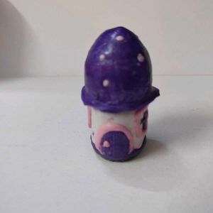 Unique Purple Mushroom House
