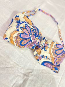 Boho Print Bikini Top