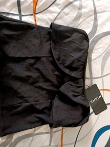 Shein Black Off-Shoulder Top