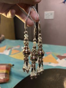 Silver Lehenga Latkan Set of 3