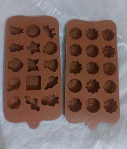 Chocolate Moulds Total 10 Pieces