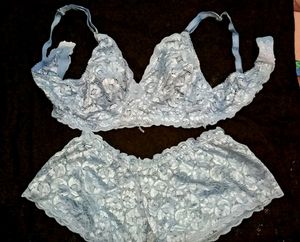 Net Bra Brief Set