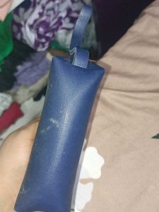 Navy Blue Small Pouch