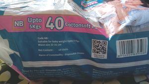 Diaper For Newborn Baby( 34 Piece)