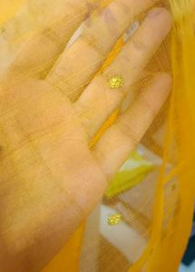 Pure Chanderi Silk Saree Yellow