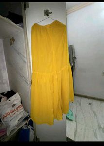 Yellow Embroidered Kurta Set