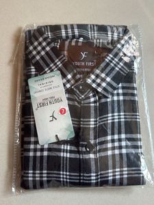 Youth First Men's Plaid Shirt
