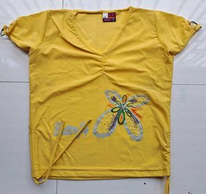 Flower Power Denim &amp; Tee Set (9-10years)