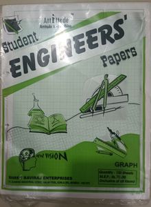 A4 size Graph & One side Ruled Journal Paper