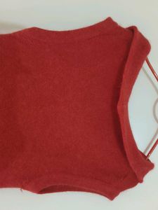 Red Off shoulder Dress