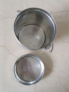 Stainless Steel Milk Storage Can with Lid