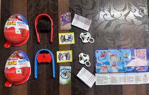 Kinder Surprise Eggs & Spiderman Toys