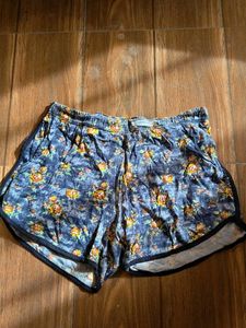 Floral Print Shorts