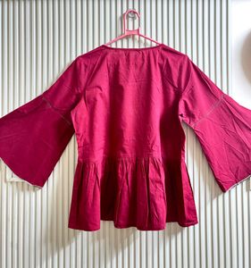 Embroidered Flared Kurta