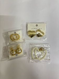 Set of 4 Anti tarnishEarrings