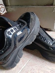 Black Fila Sneakers