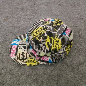 Billabong Graphic Graffiti style fitted cap