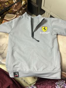 Ferrari Logo Pullover T-Shirt