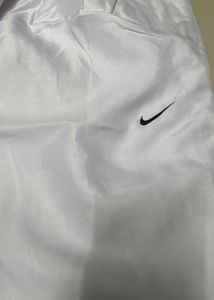 Nike White Track Pants