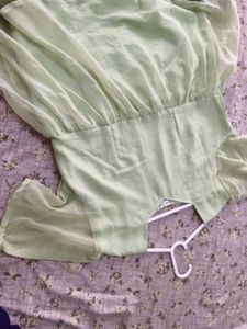 Multi Green Flowy Tiered Maxi Dress💚