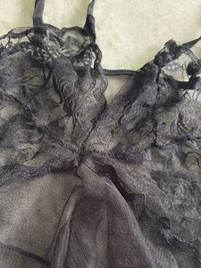 Black Lace Babydoll Lingerie