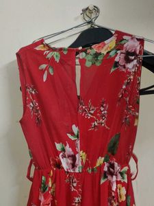 Bright Red dress freebie 🎁