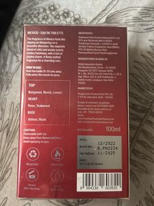 Perfume Mexico, 100 ml
