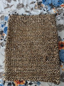 Sparkling Sequin Mini Skirt