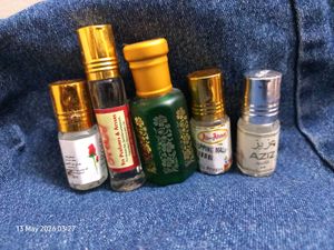 Assorted Empty Attar Perfume Bottles