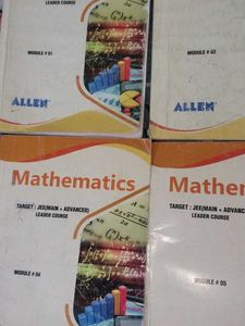 Books > Sciences & Engineering | Allen Mathematics jee Main+advanced ...