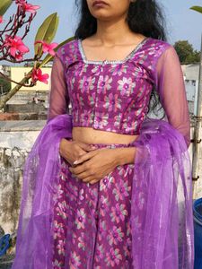 Price Drop !Purple Boutique Lehenga