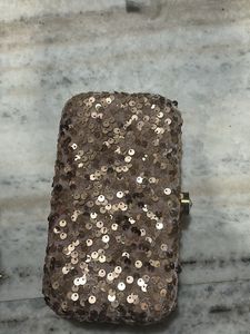 Sparkly Sequin Clutch Bag