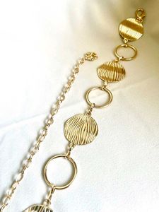 Gold Tone Chain Belt
