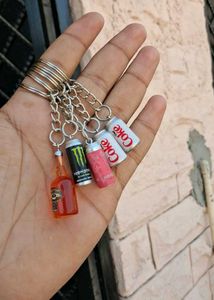 Mini Drink Can Keychain 🥤✨