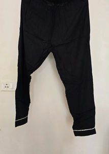 Sleek Black Kurta Set