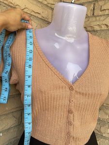 Cute Ribbed Crop Top
